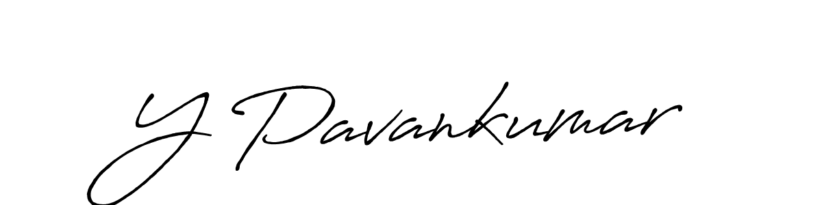 Antro_Vectra_Bolder is a professional signature style that is perfect for those who want to add a touch of class to their signature. It is also a great choice for those who want to make their signature more unique. Get Y Pavankumar name to fancy signature for free. Y Pavankumar signature style 7 images and pictures png