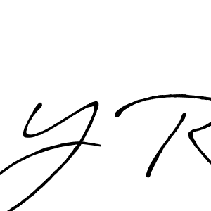 if you are searching for the best signature style for your name Y R. so please give up your signature search. here we have designed multiple signature styles  using Antro_Vectra_Bolder. Y R signature style 7 images and pictures png