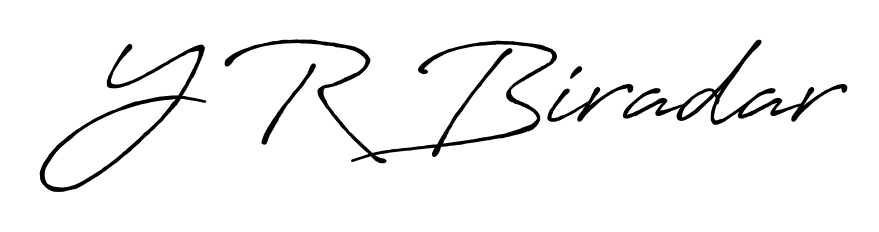 Antro_Vectra_Bolder is a professional signature style that is perfect for those who want to add a touch of class to their signature. Get Y R Biradar name fancy signature for free. Y R Biradar signature style 7 images and pictures png