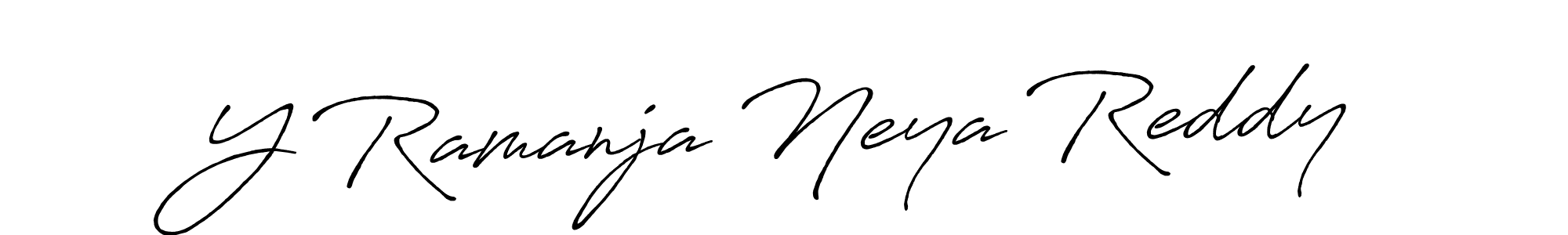 Similarly Antro_Vectra_Bolder is the best handwritten signature design. Signature creator online .You can use it as an online autograph creator for name Y Ramanja Neya Reddy. Y Ramanja Neya Reddy signature style 7 images and pictures png