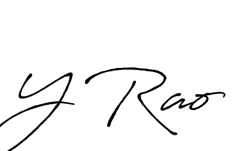 if you are searching for the best signature style for your name Y Rao. so please give up your signature search. here we have designed multiple signature styles  using Antro_Vectra_Bolder. Y Rao signature style 7 images and pictures png