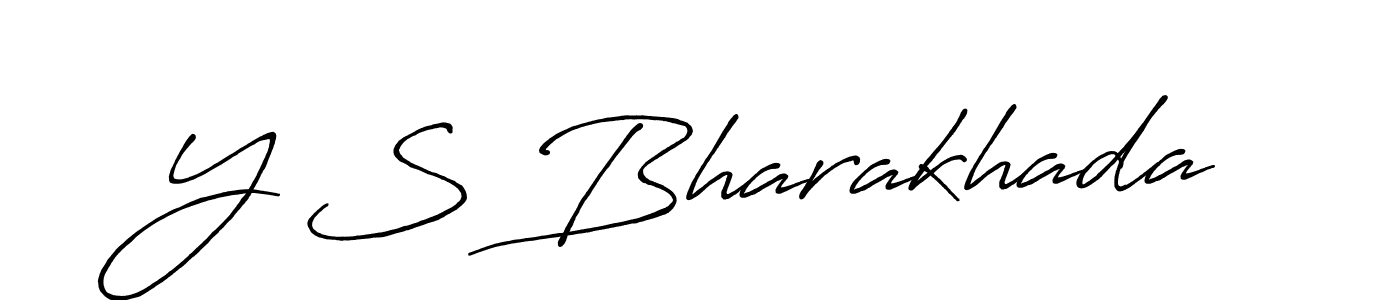 It looks lik you need a new signature style for name Y S Bharakhada. Design unique handwritten (Antro_Vectra_Bolder) signature with our free signature maker in just a few clicks. Y S Bharakhada signature style 7 images and pictures png