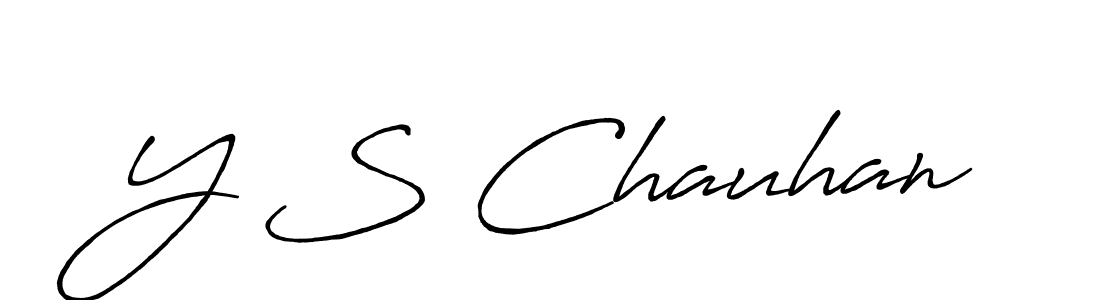 This is the best signature style for the Y S Chauhan name. Also you like these signature font (Antro_Vectra_Bolder). Mix name signature. Y S Chauhan signature style 7 images and pictures png