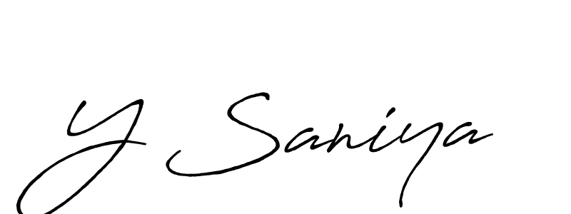 How to Draw Y Saniya signature style? Antro_Vectra_Bolder is a latest design signature styles for name Y Saniya. Y Saniya signature style 7 images and pictures png