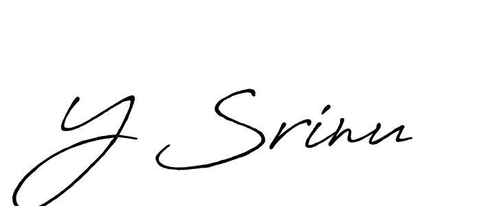 Similarly Antro_Vectra_Bolder is the best handwritten signature design. Signature creator online .You can use it as an online autograph creator for name Y Srinu. Y Srinu signature style 7 images and pictures png
