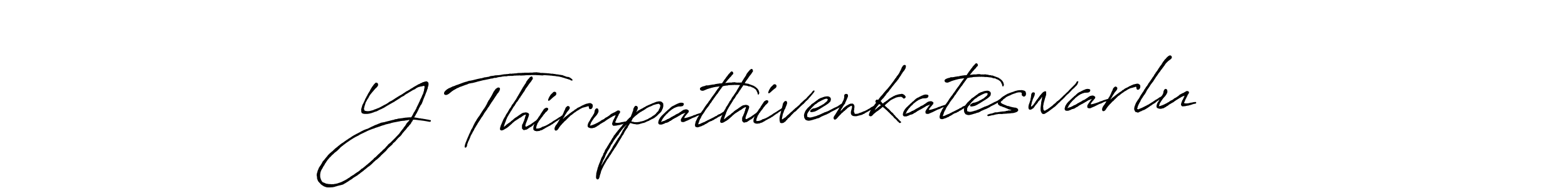 It looks lik you need a new signature style for name Y Thirupathivenkateswarlu. Design unique handwritten (Antro_Vectra_Bolder) signature with our free signature maker in just a few clicks. Y Thirupathivenkateswarlu signature style 7 images and pictures png