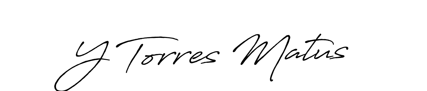 Make a beautiful signature design for name Y Torres Matus. Use this online signature maker to create a handwritten signature for free. Y Torres Matus signature style 7 images and pictures png
