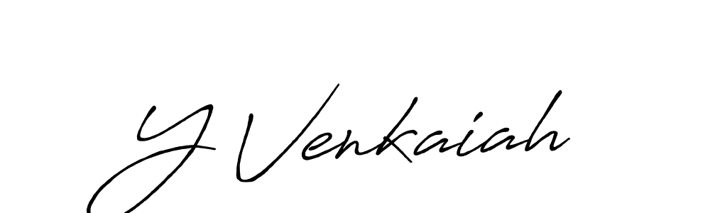 Similarly Antro_Vectra_Bolder is the best handwritten signature design. Signature creator online .You can use it as an online autograph creator for name Y Venkaiah. Y Venkaiah signature style 7 images and pictures png