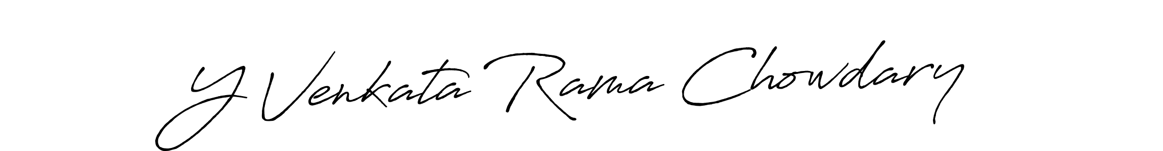 Best and Professional Signature Style for Y Venkata Rama Chowdary. Antro_Vectra_Bolder Best Signature Style Collection. Y Venkata Rama Chowdary signature style 7 images and pictures png