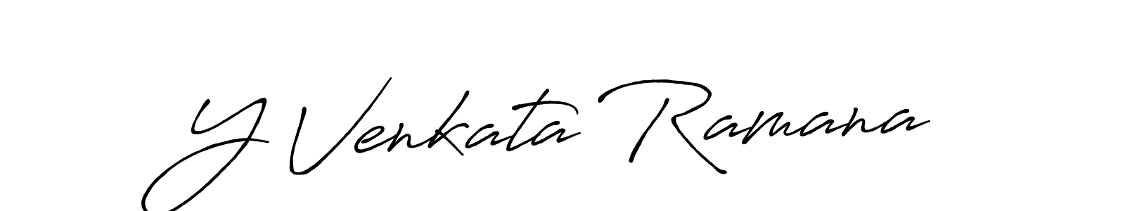 You should practise on your own different ways (Antro_Vectra_Bolder) to write your name (Y Venkata Ramana) in signature. don't let someone else do it for you. Y Venkata Ramana signature style 7 images and pictures png