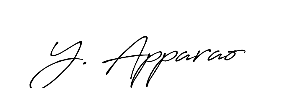 if you are searching for the best signature style for your name Y. Apparao. so please give up your signature search. here we have designed multiple signature styles  using Antro_Vectra_Bolder. Y. Apparao signature style 7 images and pictures png