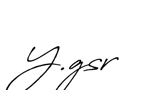 Make a beautiful signature design for name Y.gsr. Use this online signature maker to create a handwritten signature for free. Y.gsr signature style 7 images and pictures png