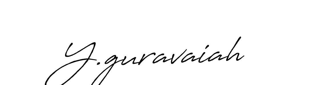 You should practise on your own different ways (Antro_Vectra_Bolder) to write your name (Y.guravaiah) in signature. don't let someone else do it for you. Y.guravaiah signature style 7 images and pictures png
