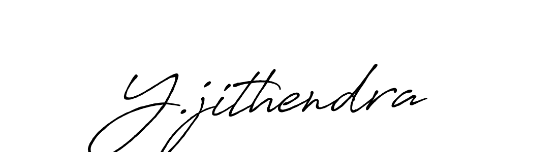 Make a beautiful signature design for name Y.jithendra. Use this online signature maker to create a handwritten signature for free. Y.jithendra signature style 7 images and pictures png