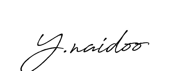 It looks lik you need a new signature style for name Y.naidoo. Design unique handwritten (Antro_Vectra_Bolder) signature with our free signature maker in just a few clicks. Y.naidoo signature style 7 images and pictures png