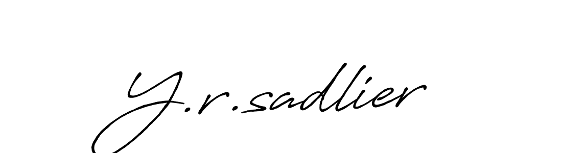 This is the best signature style for the Y.r.sadlier name. Also you like these signature font (Antro_Vectra_Bolder). Mix name signature. Y.r.sadlier signature style 7 images and pictures png