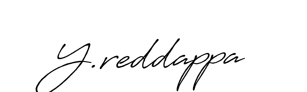 Y.reddappa stylish signature style. Best Handwritten Sign (Antro_Vectra_Bolder) for my name. Handwritten Signature Collection Ideas for my name Y.reddappa. Y.reddappa signature style 7 images and pictures png