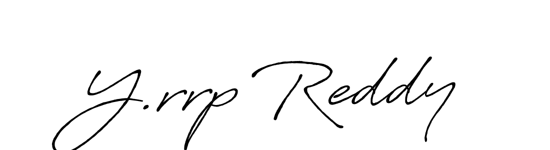 Also You can easily find your signature by using the search form. We will create Y.rrp Reddy name handwritten signature images for you free of cost using Antro_Vectra_Bolder sign style. Y.rrp Reddy signature style 7 images and pictures png