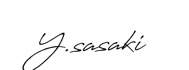 How to Draw Y.sasaki signature style? Antro_Vectra_Bolder is a latest design signature styles for name Y.sasaki. Y.sasaki signature style 7 images and pictures png