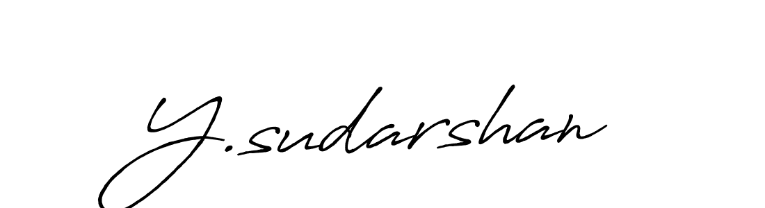 You should practise on your own different ways (Antro_Vectra_Bolder) to write your name (Y.sudarshan) in signature. don't let someone else do it for you. Y.sudarshan signature style 7 images and pictures png