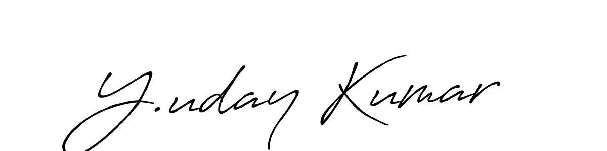 You should practise on your own different ways (Antro_Vectra_Bolder) to write your name (Y.uday Kumar) in signature. don't let someone else do it for you. Y.uday Kumar signature style 7 images and pictures png