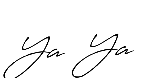 Best and Professional Signature Style for Ya  Ya. Antro_Vectra_Bolder Best Signature Style Collection. Ya  Ya signature style 7 images and pictures png