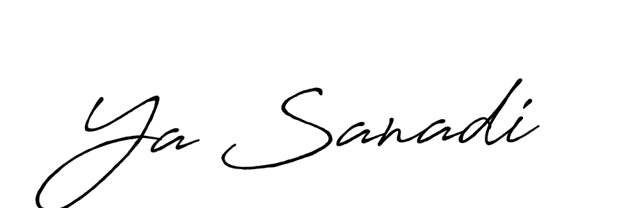 You can use this online signature creator to create a handwritten signature for the name Ya Sanadi. This is the best online autograph maker. Ya Sanadi signature style 7 images and pictures png