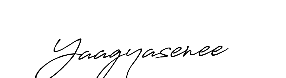 Make a beautiful signature design for name Yaagyasenee. Use this online signature maker to create a handwritten signature for free. Yaagyasenee signature style 7 images and pictures png