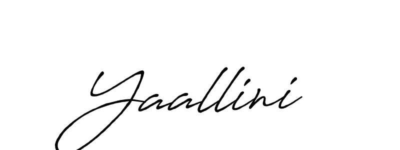 Also we have Yaallini name is the best signature style. Create professional handwritten signature collection using Antro_Vectra_Bolder autograph style. Yaallini signature style 7 images and pictures png