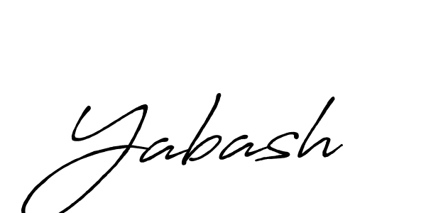 Also You can easily find your signature by using the search form. We will create Yabash name handwritten signature images for you free of cost using Antro_Vectra_Bolder sign style. Yabash signature style 7 images and pictures png