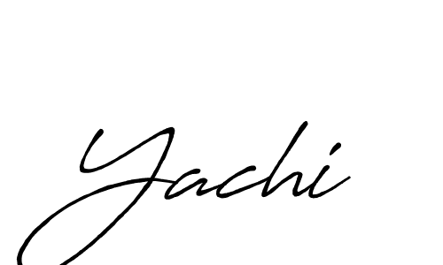 Antro_Vectra_Bolder is a professional signature style that is perfect for those who want to add a touch of class to their signature. It is also a great choice for those who want to make their signature more unique. Get Yachi name to fancy signature for free. Yachi signature style 7 images and pictures png