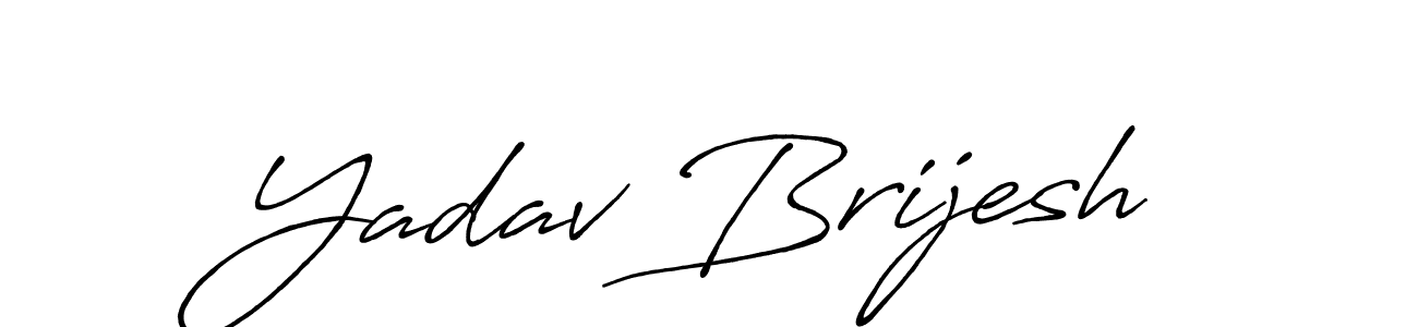 Similarly Antro_Vectra_Bolder is the best handwritten signature design. Signature creator online .You can use it as an online autograph creator for name Yadav Brijesh. Yadav Brijesh signature style 7 images and pictures png