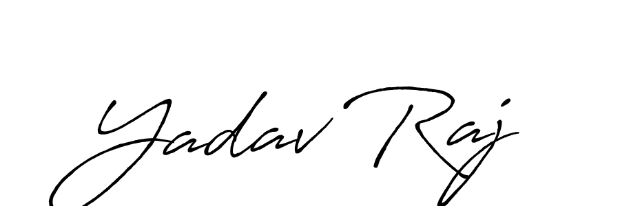 Use a signature maker to create a handwritten signature online. With this signature software, you can design (Antro_Vectra_Bolder) your own signature for name Yadav Raj. Yadav Raj signature style 7 images and pictures png