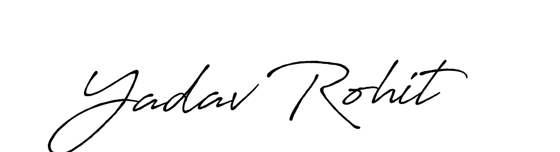 Similarly Antro_Vectra_Bolder is the best handwritten signature design. Signature creator online .You can use it as an online autograph creator for name Yadav Rohit. Yadav Rohit signature style 7 images and pictures png