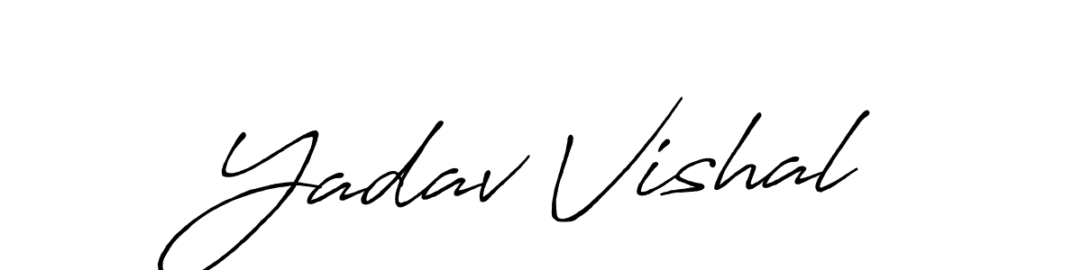 How to Draw Yadav Vishal signature style? Antro_Vectra_Bolder is a latest design signature styles for name Yadav Vishal. Yadav Vishal signature style 7 images and pictures png