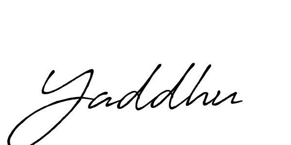 Similarly Antro_Vectra_Bolder is the best handwritten signature design. Signature creator online .You can use it as an online autograph creator for name Yaddhu. Yaddhu signature style 7 images and pictures png