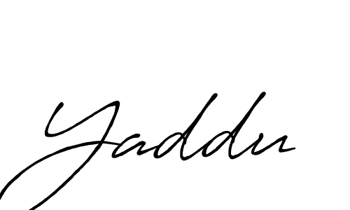 Similarly Antro_Vectra_Bolder is the best handwritten signature design. Signature creator online .You can use it as an online autograph creator for name Yaddu. Yaddu signature style 7 images and pictures png