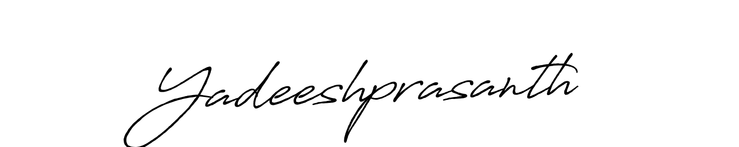 Antro_Vectra_Bolder is a professional signature style that is perfect for those who want to add a touch of class to their signature. It is also a great choice for those who want to make their signature more unique. Get Yadeeshprasanth name to fancy signature for free. Yadeeshprasanth signature style 7 images and pictures png