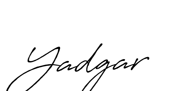 Design your own signature with our free online signature maker. With this signature software, you can create a handwritten (Antro_Vectra_Bolder) signature for name Yadgar. Yadgar signature style 7 images and pictures png