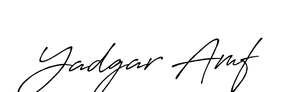 Yadgar Amf stylish signature style. Best Handwritten Sign (Antro_Vectra_Bolder) for my name. Handwritten Signature Collection Ideas for my name Yadgar Amf. Yadgar Amf signature style 7 images and pictures png