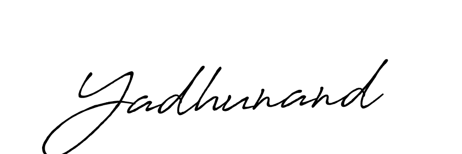 Make a beautiful signature design for name Yadhunand. Use this online signature maker to create a handwritten signature for free. Yadhunand signature style 7 images and pictures png