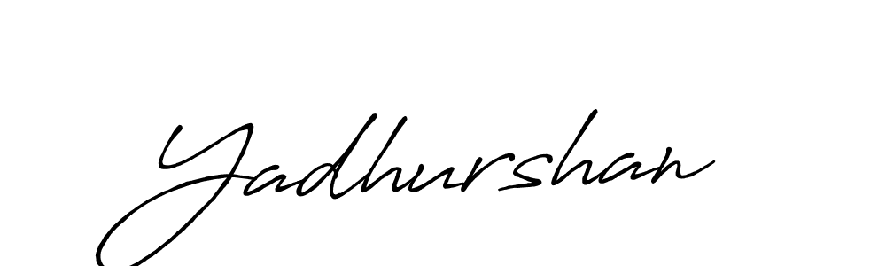 It looks lik you need a new signature style for name Yadhurshan. Design unique handwritten (Antro_Vectra_Bolder) signature with our free signature maker in just a few clicks. Yadhurshan signature style 7 images and pictures png