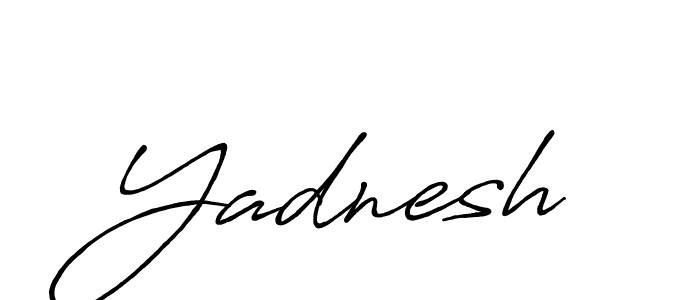 Create a beautiful signature design for name Yadnesh. With this signature (Antro_Vectra_Bolder) fonts, you can make a handwritten signature for free. Yadnesh signature style 7 images and pictures png
