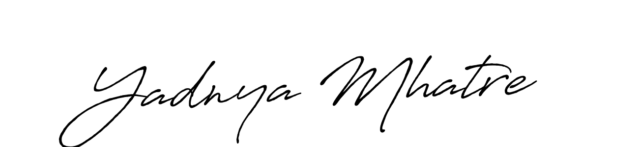 Once you've used our free online signature maker to create your best signature Antro_Vectra_Bolder style, it's time to enjoy all of the benefits that Yadnya Mhatre name signing documents. Yadnya Mhatre signature style 7 images and pictures png