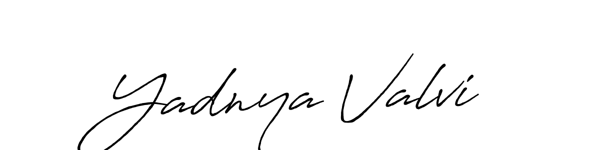 It looks lik you need a new signature style for name Yadnya Valvi. Design unique handwritten (Antro_Vectra_Bolder) signature with our free signature maker in just a few clicks. Yadnya Valvi signature style 7 images and pictures png