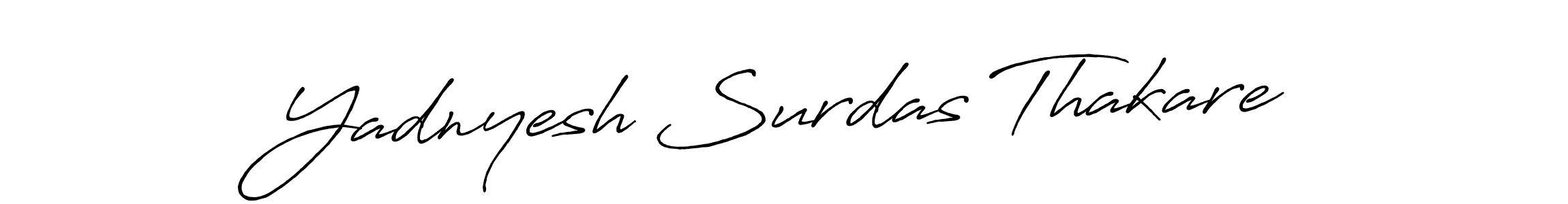 You can use this online signature creator to create a handwritten signature for the name Yadnyesh Surdas Thakare. This is the best online autograph maker. Yadnyesh Surdas Thakare signature style 7 images and pictures png