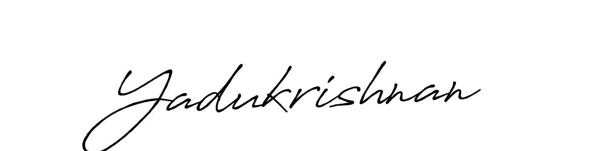 Make a beautiful signature design for name Yadukrishnan. Use this online signature maker to create a handwritten signature for free. Yadukrishnan signature style 7 images and pictures png