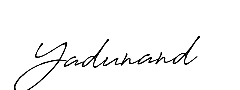 How to Draw Yadunand signature style? Antro_Vectra_Bolder is a latest design signature styles for name Yadunand. Yadunand signature style 7 images and pictures png