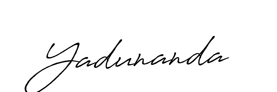 The best way (Antro_Vectra_Bolder) to make a short signature is to pick only two or three words in your name. The name Yadunanda include a total of six letters. For converting this name. Yadunanda signature style 7 images and pictures png
