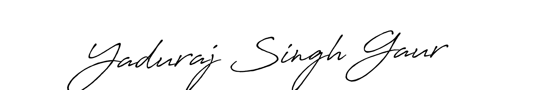 Make a beautiful signature design for name Yaduraj Singh Gaur. Use this online signature maker to create a handwritten signature for free. Yaduraj Singh Gaur signature style 7 images and pictures png
